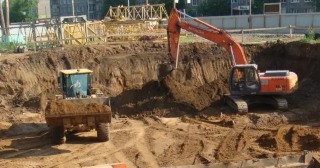 Котлован для дома Россошь, цена от 313 руб./м3.